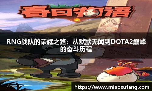 RNG战队的荣耀之路：从默默无闻到DOTA2巅峰的奋斗历程