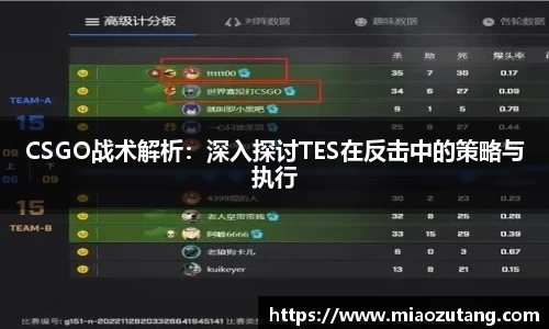 CSGO战术解析：深入探讨TES在反击中的策略与执行