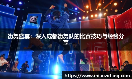 街舞盛宴：深入成都街舞队的比赛技巧与经验分享