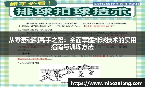从零基础到高手之路：全面掌握排球技术的实用指南与训练方法
